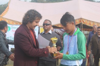 नेत्रहिन क्रिकेट प्रतियोगिताको उपाधि काठमाडौंलाई